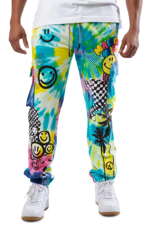 Sunshine Tie Dye Fleece Joggers
