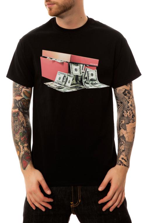 The Shoe Box Tee in Black