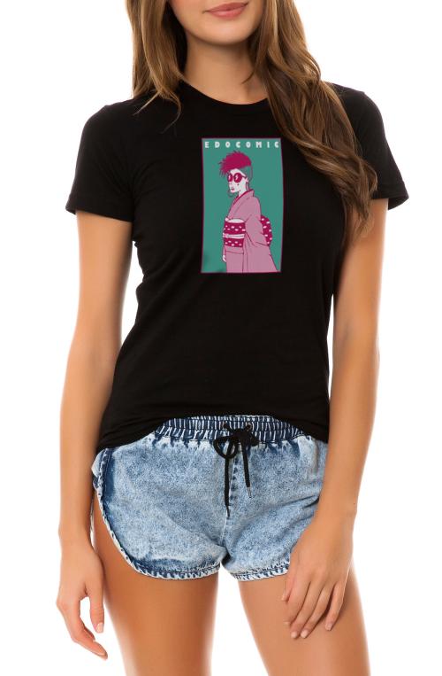 The Alicia Tee in Black