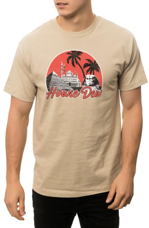 The Egypt Circle Tee in Sand