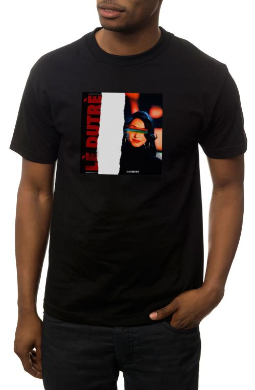 The Le Dutre One Tee in Black