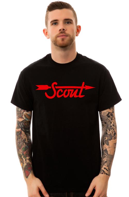 The LTD  Red Daw Pack  Scout Tee in Black and Red