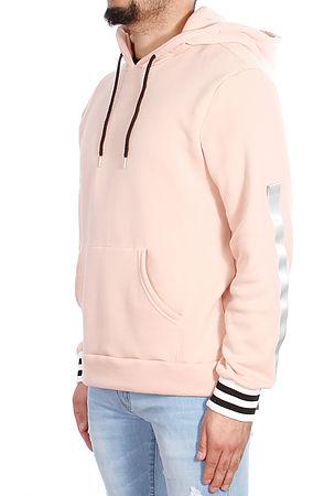 Stripe tape Light Weight Hoodie Salmon