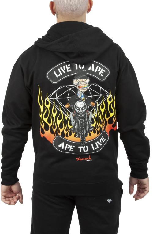 Live To Ape Zip Jacket