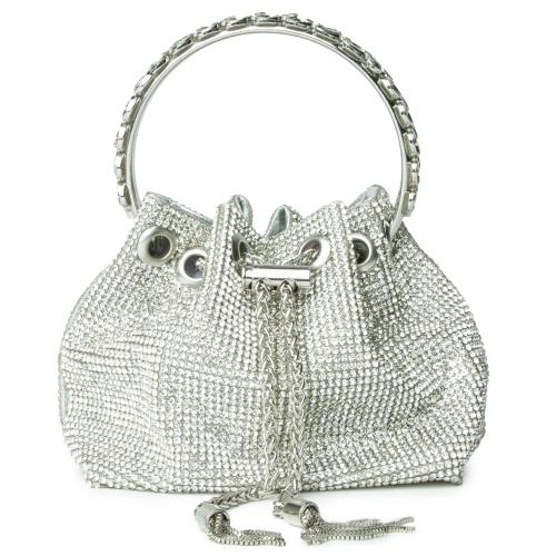 Evening Crystal Bucket Bag