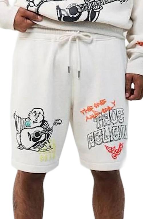 Sketched Logo Fleece Short