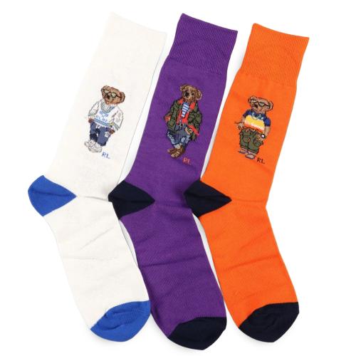 Polo Bear Trouser 3-Sock Gift Box