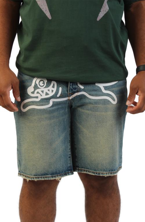 Blueberry Yogurt Jean Short