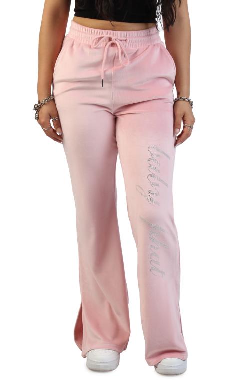 Velour Wide Leg Pant